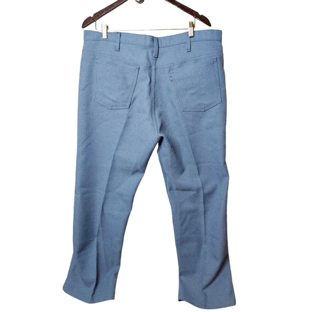 Vintage Levi's Slack Pants - Men’s - Blue - Casual - Retro - Picture 3 of 6
